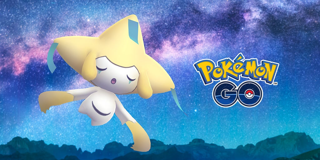 Jirachi, Pokémon fabuleux disponible dans une étude spéciale.