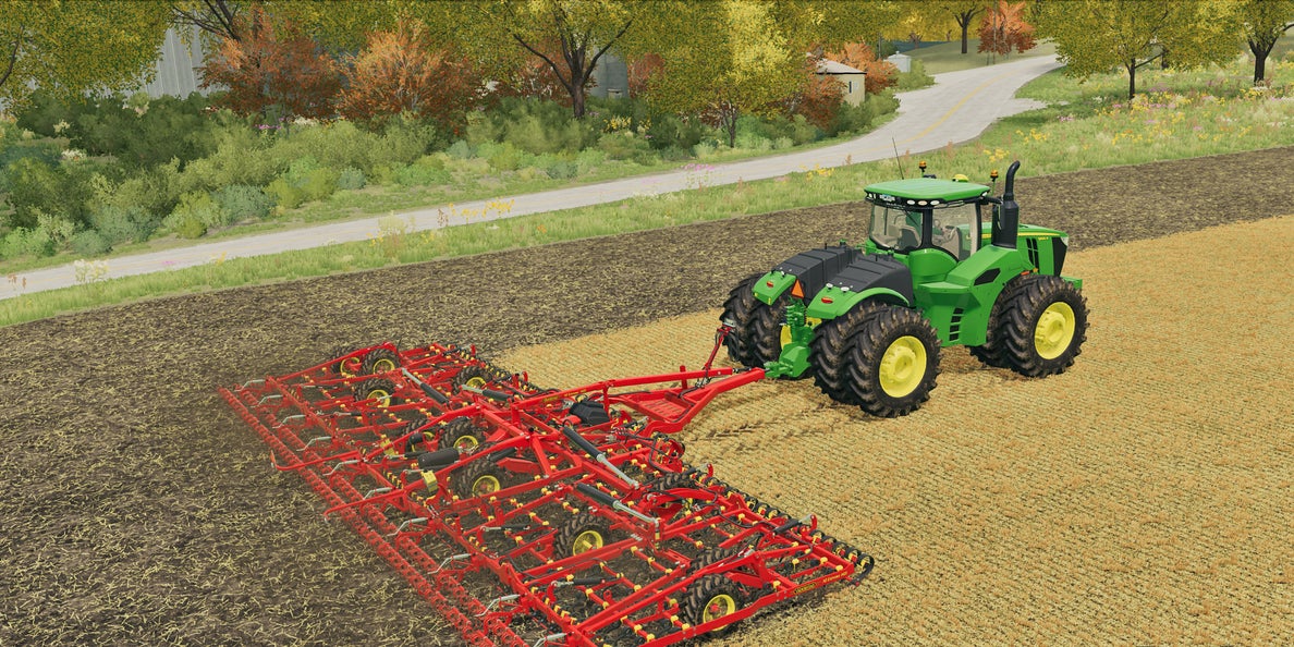 Créez votre exploitation et croisez les doigts pour que la récolte soit bonne sur "Farming Simulator 22", une aventure disponible sur SFR Gaming ! 