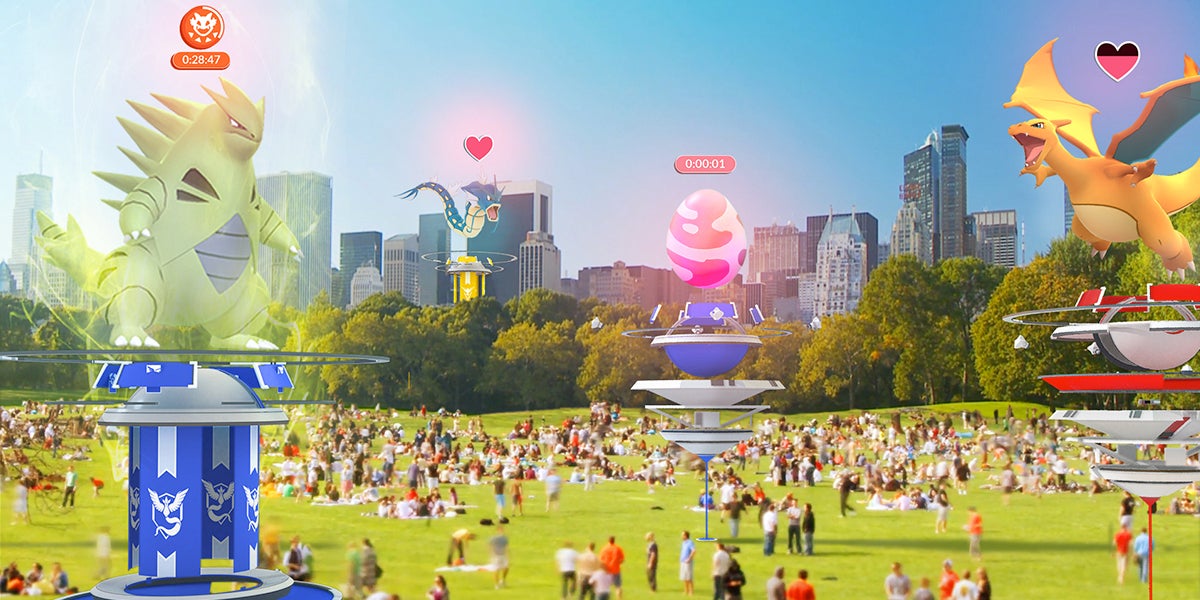 Le monde en 2034, quand 88% de la population jouera à Pokémon GO