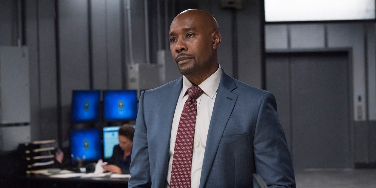 L'acteur Morris Chestnut donne la réplique à Jennifer Carpenter dans The Enemy Within.