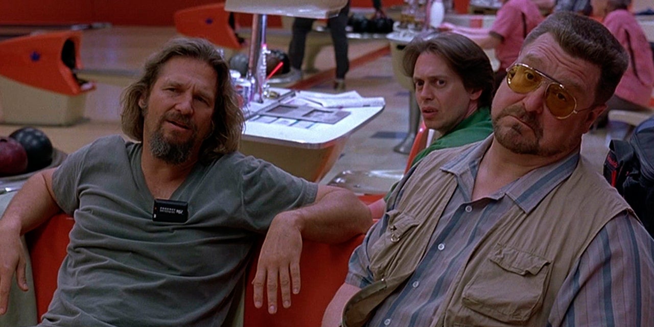Jeff Bridges (à gauche) est The Big Lebowski dans le film culte du même nom