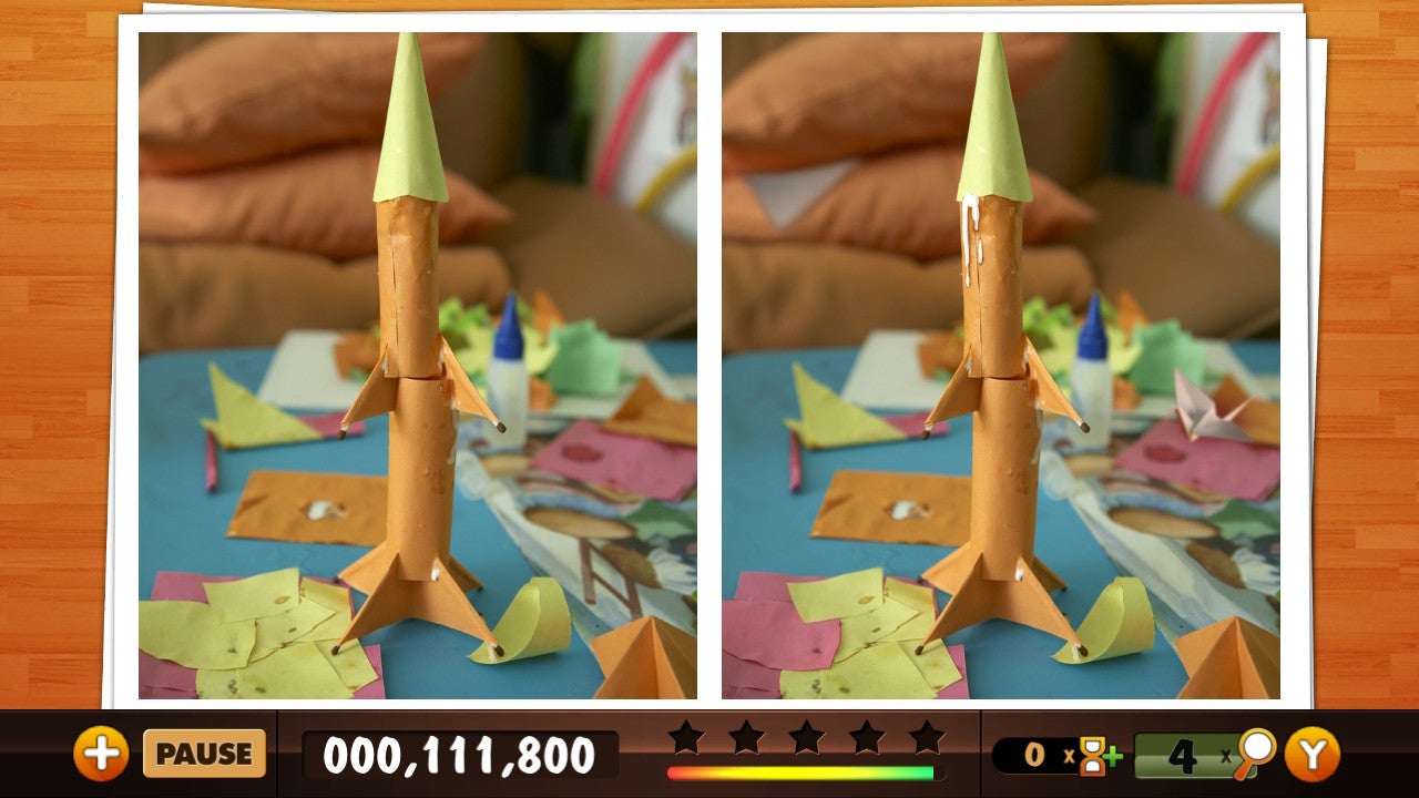 Il faut retrouver les cinq différences entre les deux images dans Spot the Differences : party !, sur SFR Jeux Il faut retrouver les cinq différences entre les deux images dans Spot the Differences : party !, sur SFR Jeux