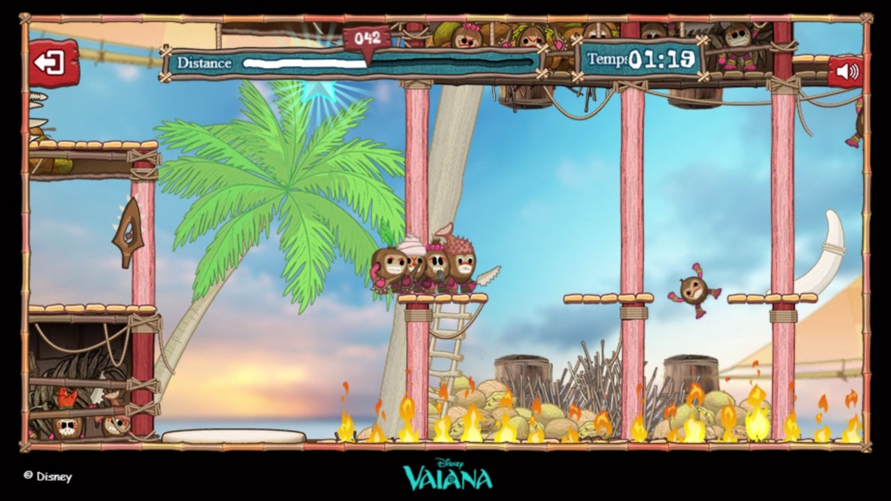 Gameplay du jeu Vaiana : Kakamora Kaos