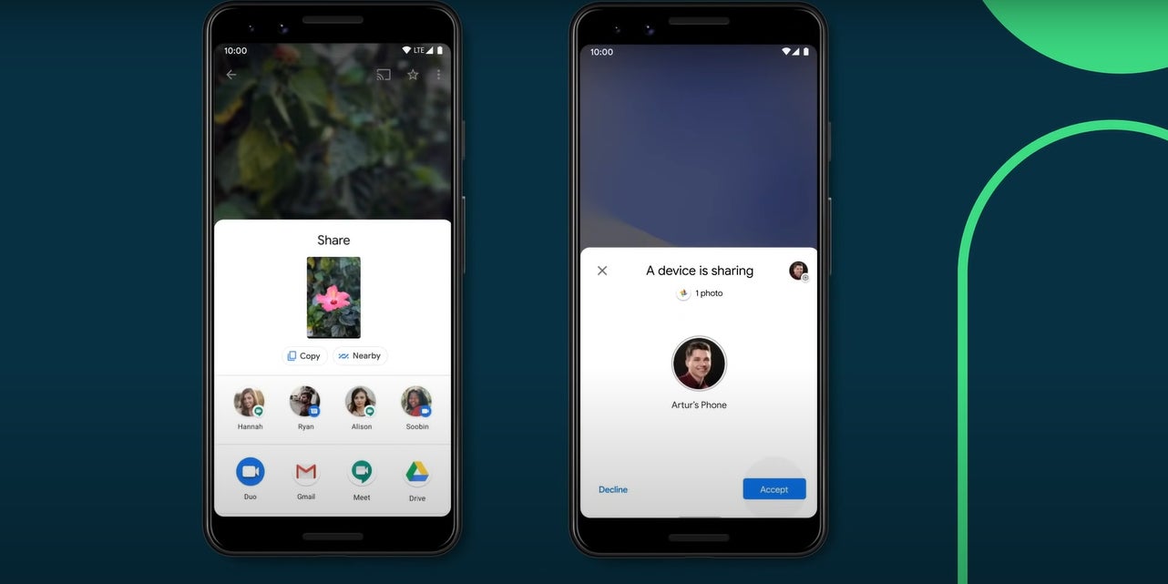 Nearby Share, l'application permettant le transfert rapide de fichiers entre deux smartphones Android, se dote d'une nouvelle fonctionnalité des plus pratiques.