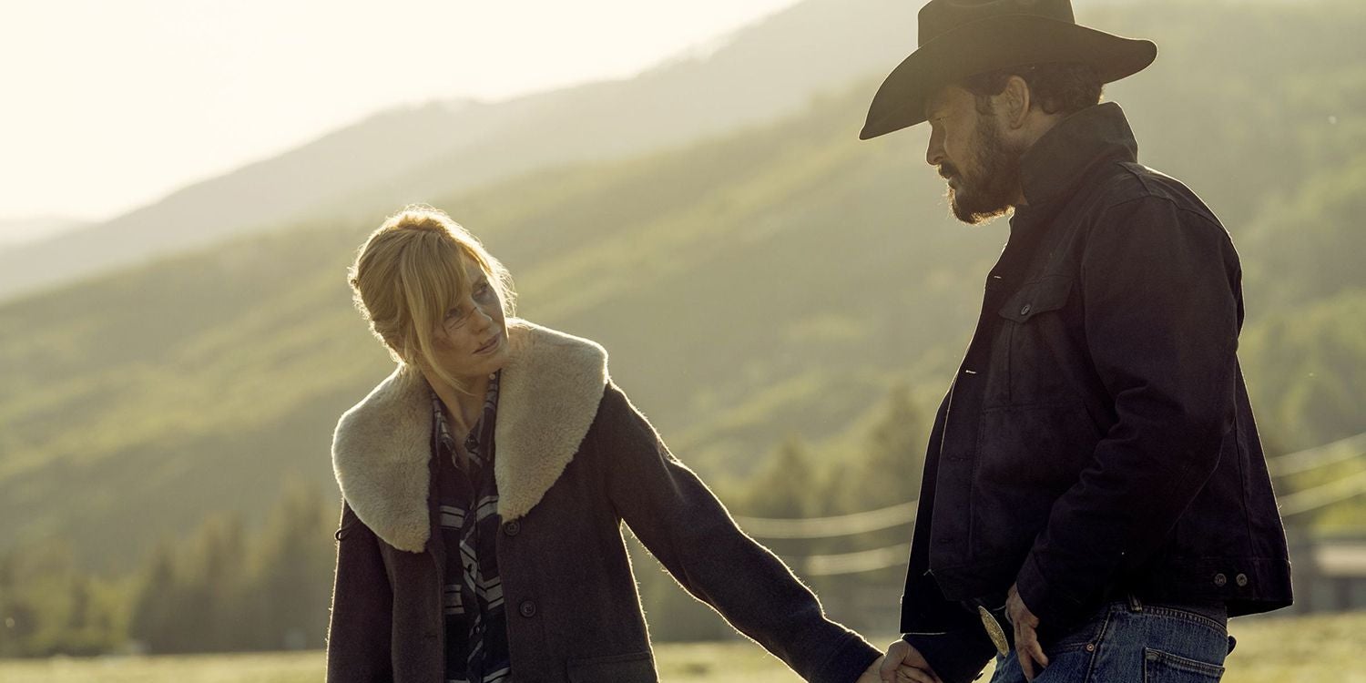 Kelly Reilly et Cole Hauser, ici dans la série originale "Yellowstone", seront au cœur du spin-off "Dutton Ranch".