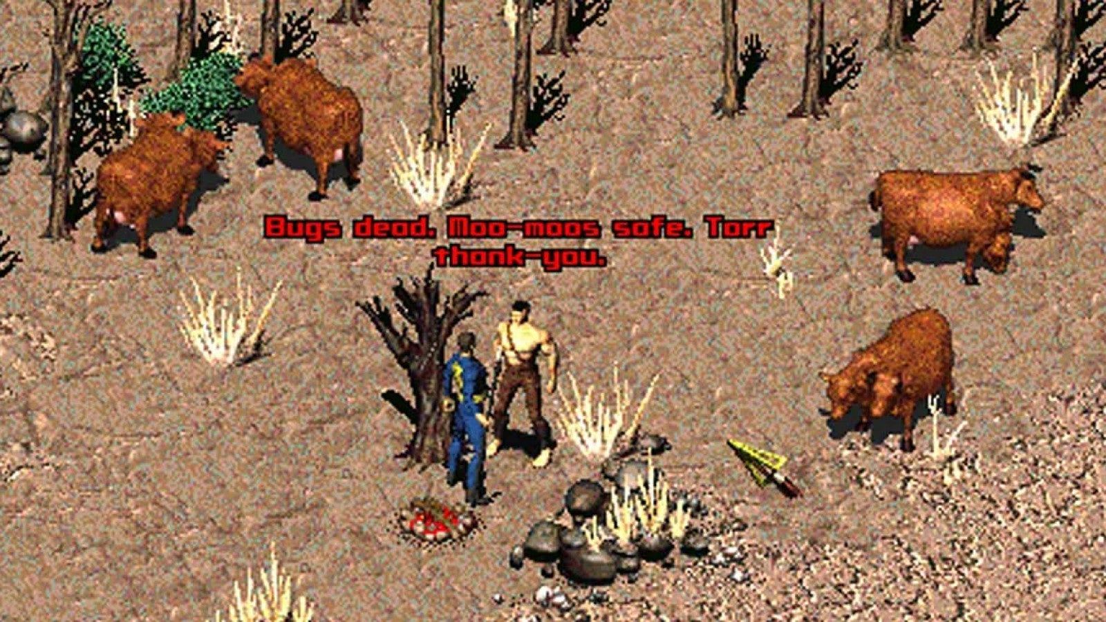 Situations cocasses et bétail à deux têtes, service minimum pour un Fallout digne de ce nom