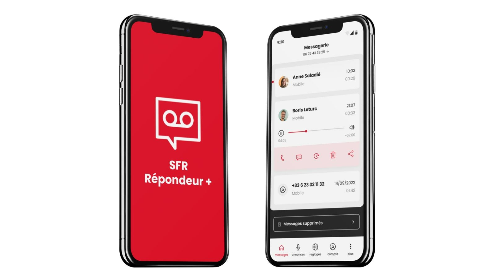 SFR Répondeur + vous fait gagner du temps