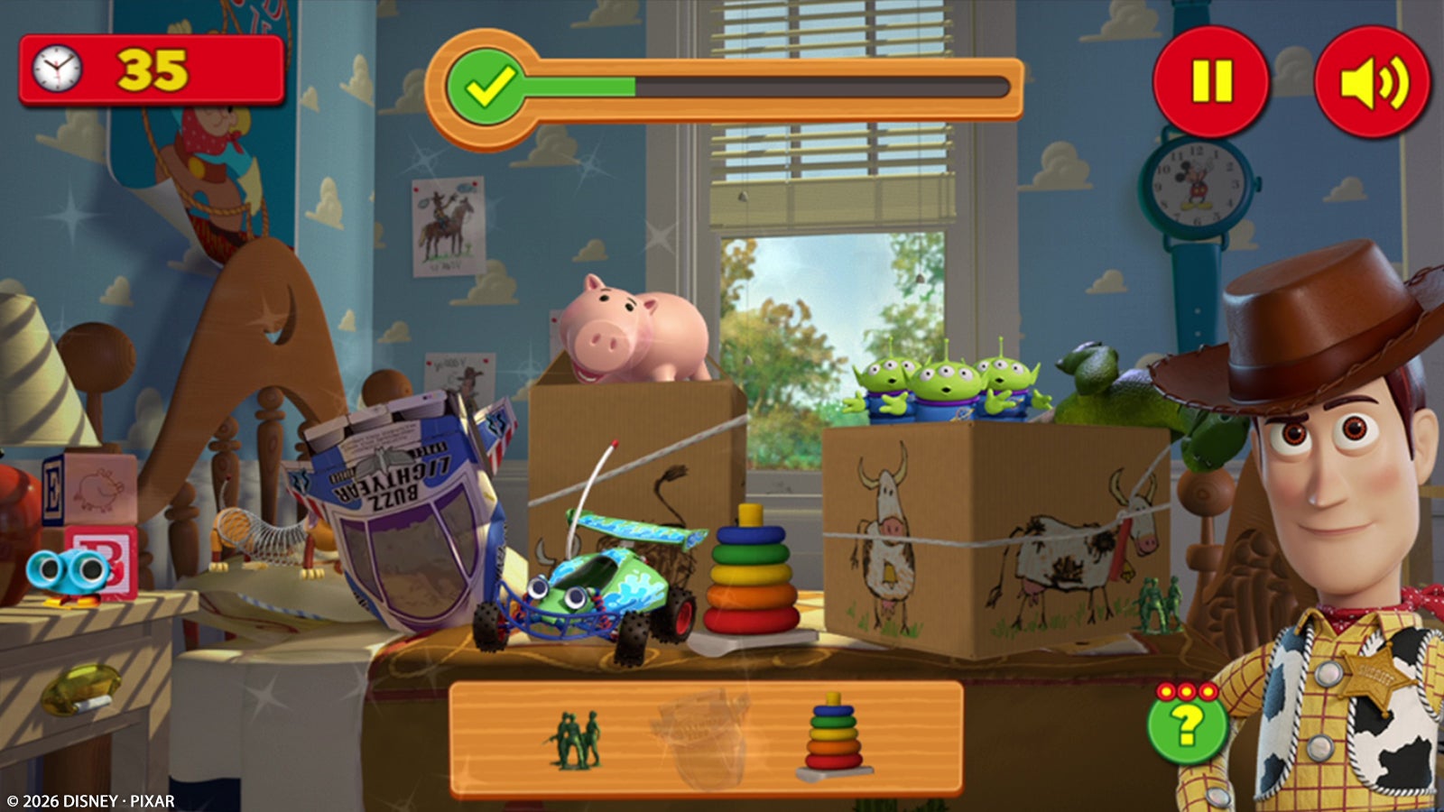 "Toy Story : Cache-cache" sur SFR Jeux