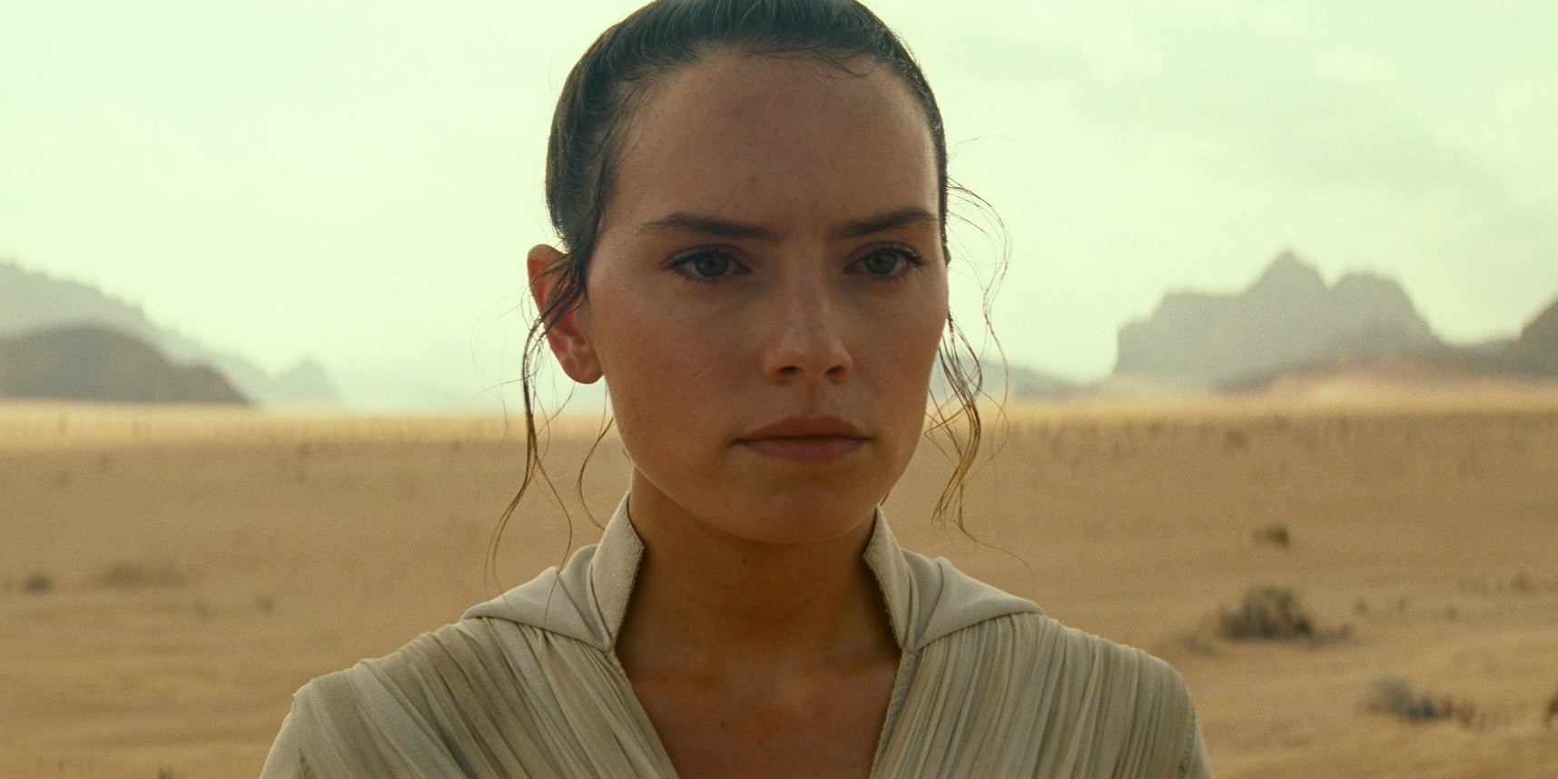 Rey (Daisy Ridley) dans Star Wars IX : L'Ascension de Skywalker.