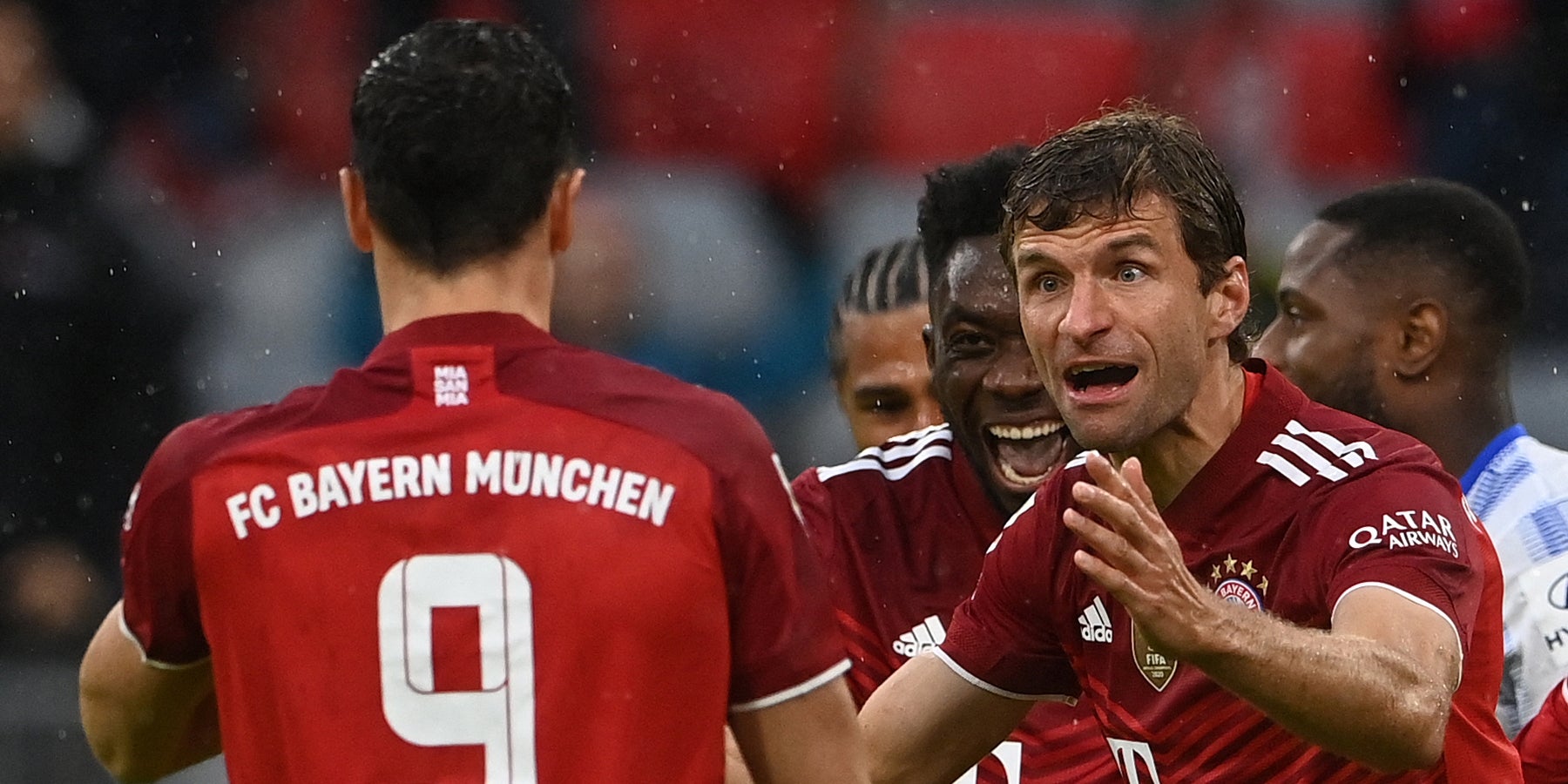 Herta Berlin-Bayern Munich en Bundesliga, le 28 août 2021 à Berlin