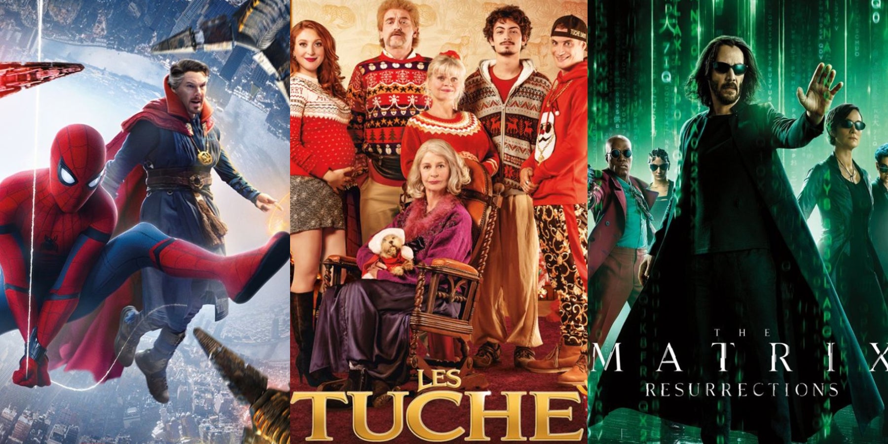 Spider-Man : No Way Home, Les Tuche 4 et Matrix Resurections seront disponibles en VOD chez SFR dès avril