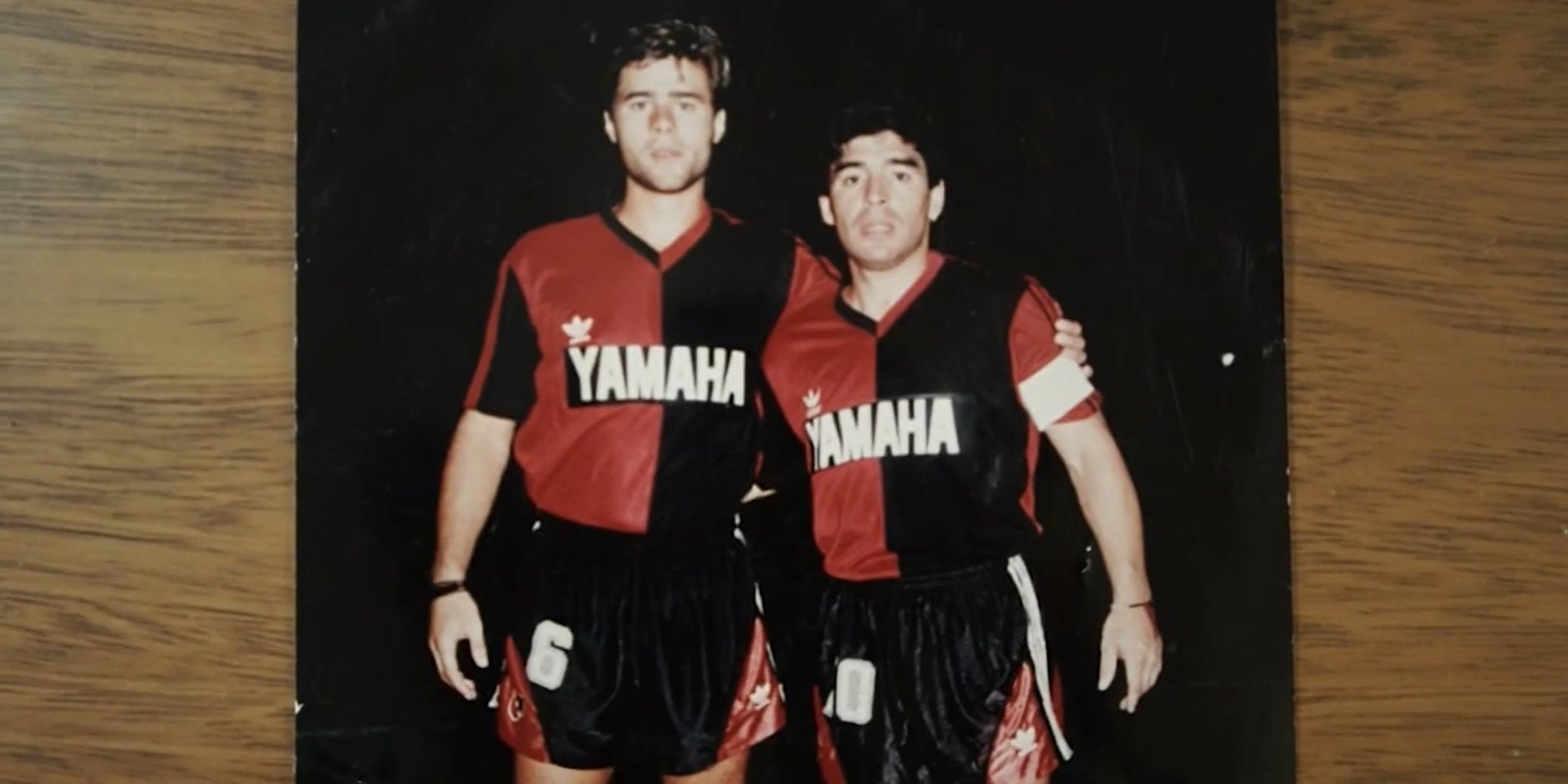 Mauricio Pochettino et un certain Diego Maradona, coéquipiers aux Newell Old's Boys