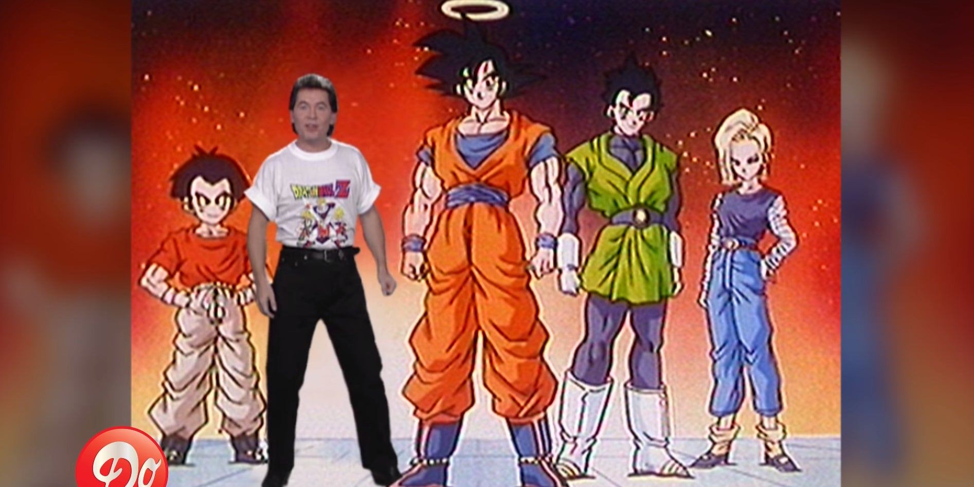 Bernard Minet chante le générique de Dragon Ball Z