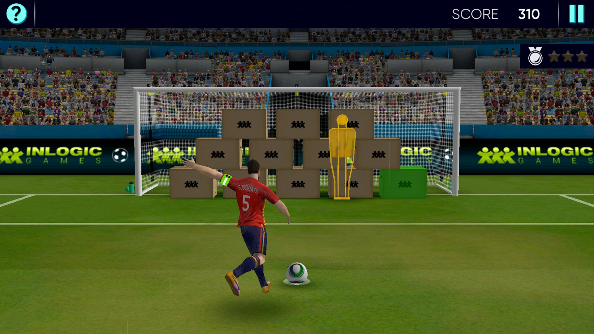 Entrainez-vous et réussissez à faire de votre équipe la numéro 1 mondiale sur Football Championship 2022