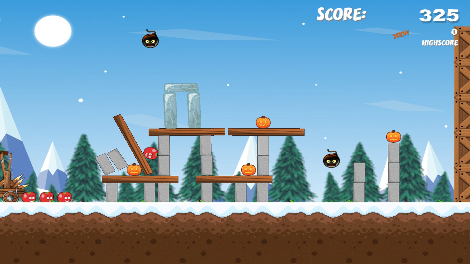 Cassez de la citrouille comme jamais avec Pumpkin Knock Down !