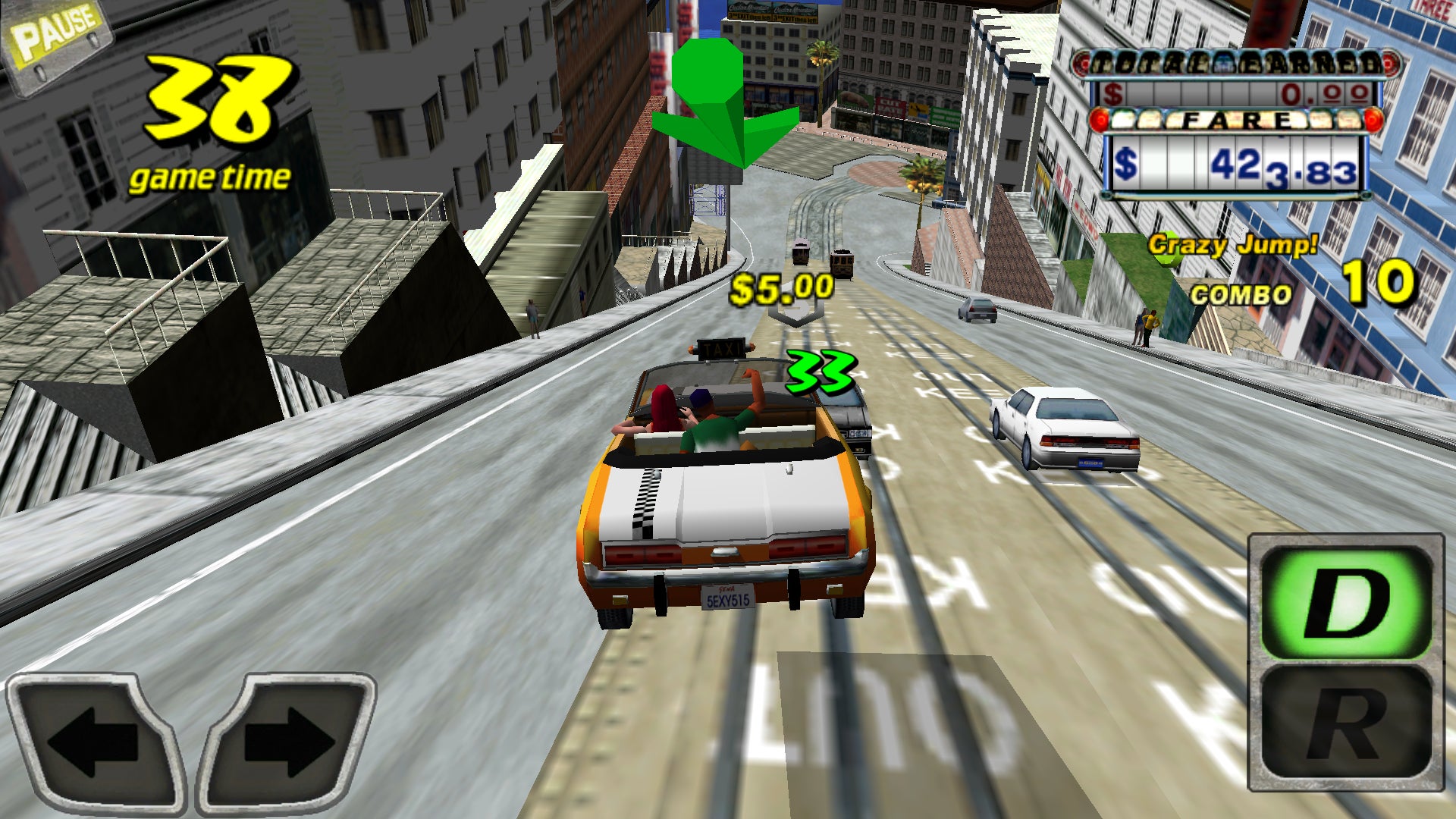 Ce client ne savait pas qu'il venait de mettre les pieds dans le Crazy Taxi ! 