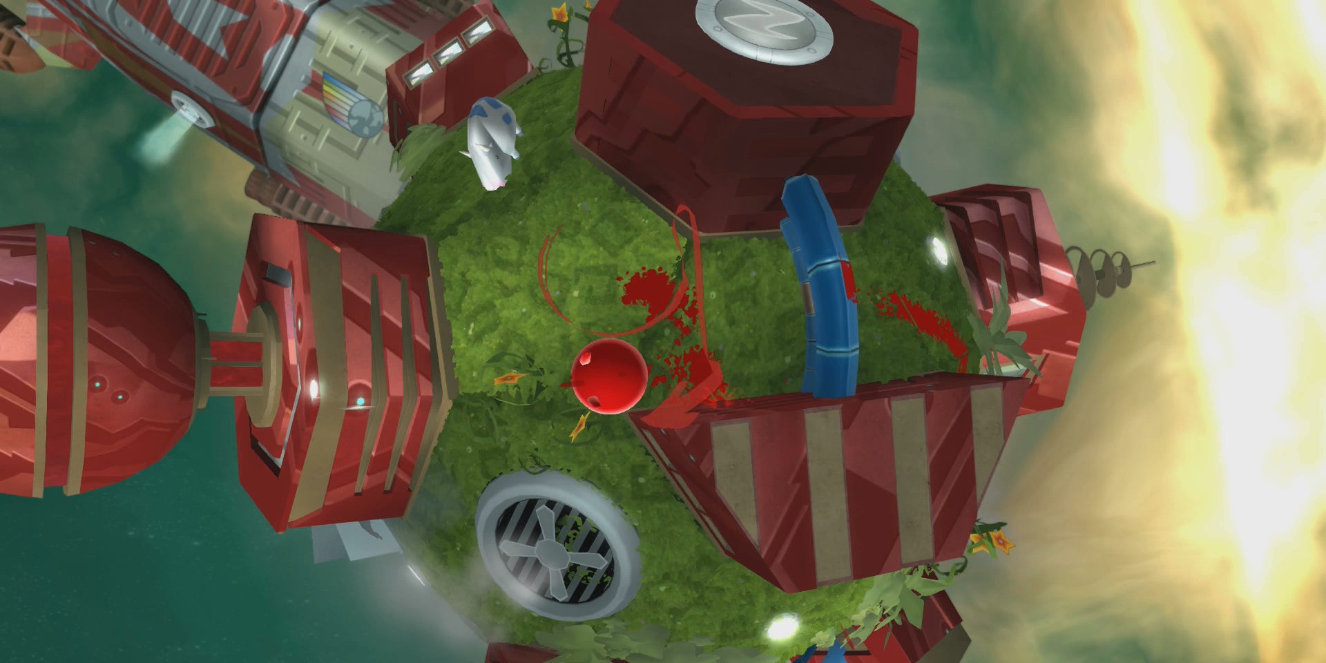 Redonnez toutes ses couleurs à la ville de Prisma City dans le jeu "de Blob 2".