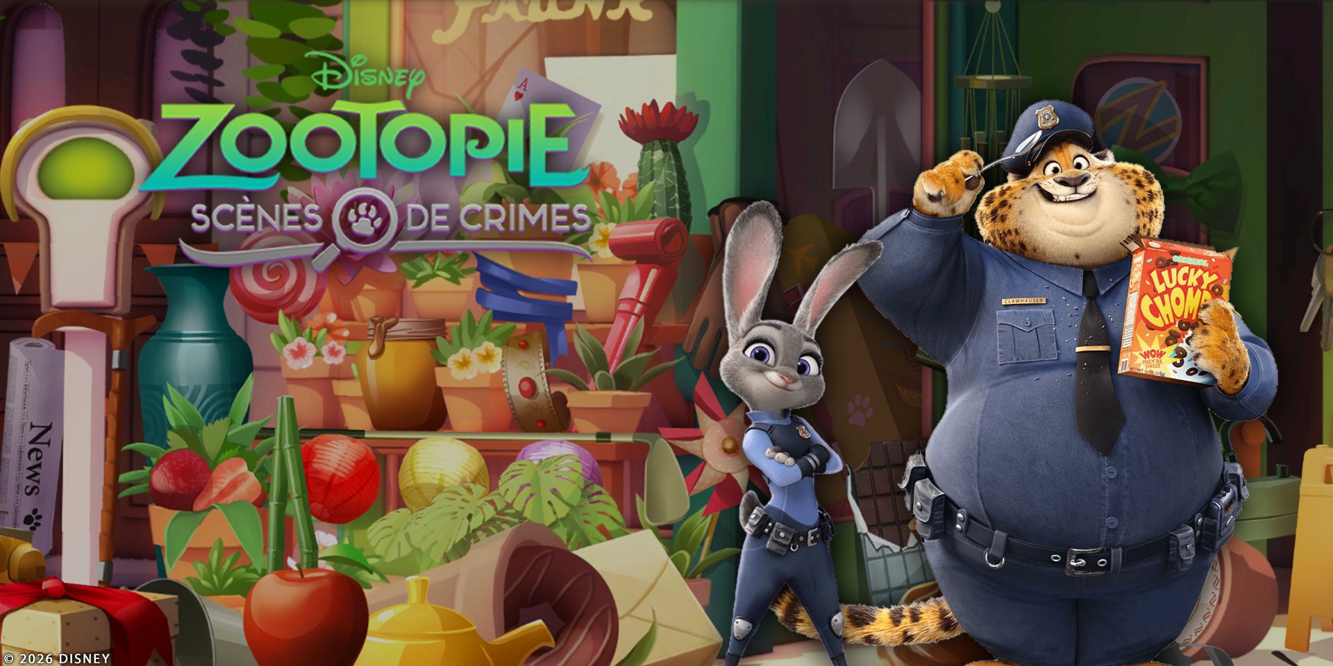 Retrouvez le jeu mobile "Zootopie : Scènes de crime" sur SFR Jeux.