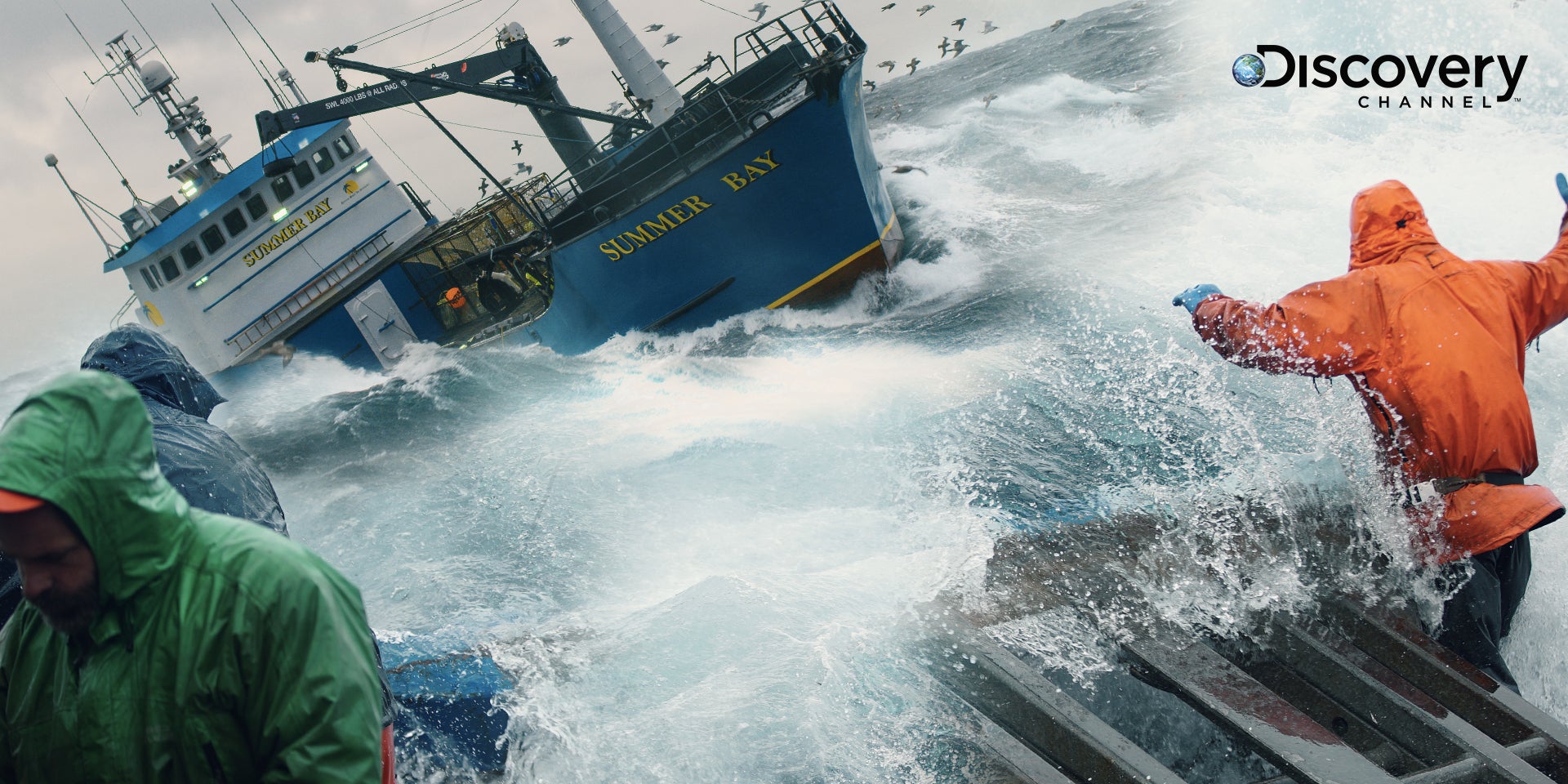 Danger, réalité et drama sont au programme dans Péril en haute mer sur Discovery Channel.