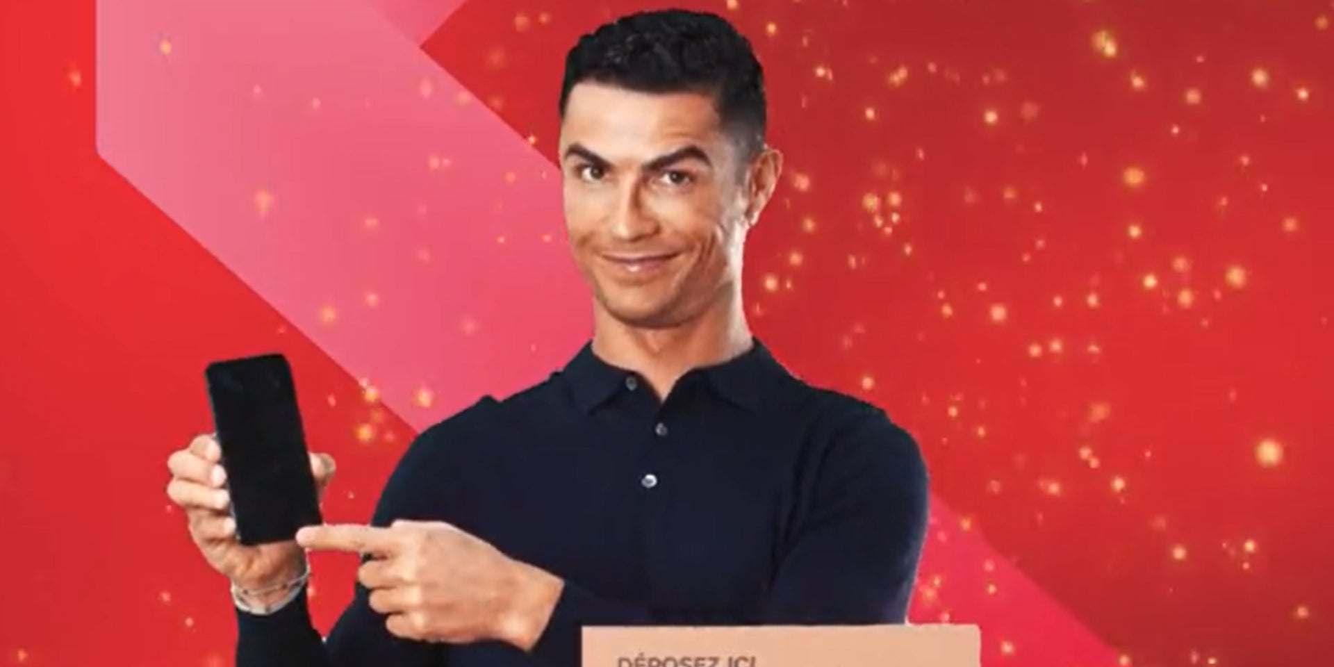Cristiano Ronaldo et SFR s'associent à Emmaüs pour l'opération #MonNoëlIdéal