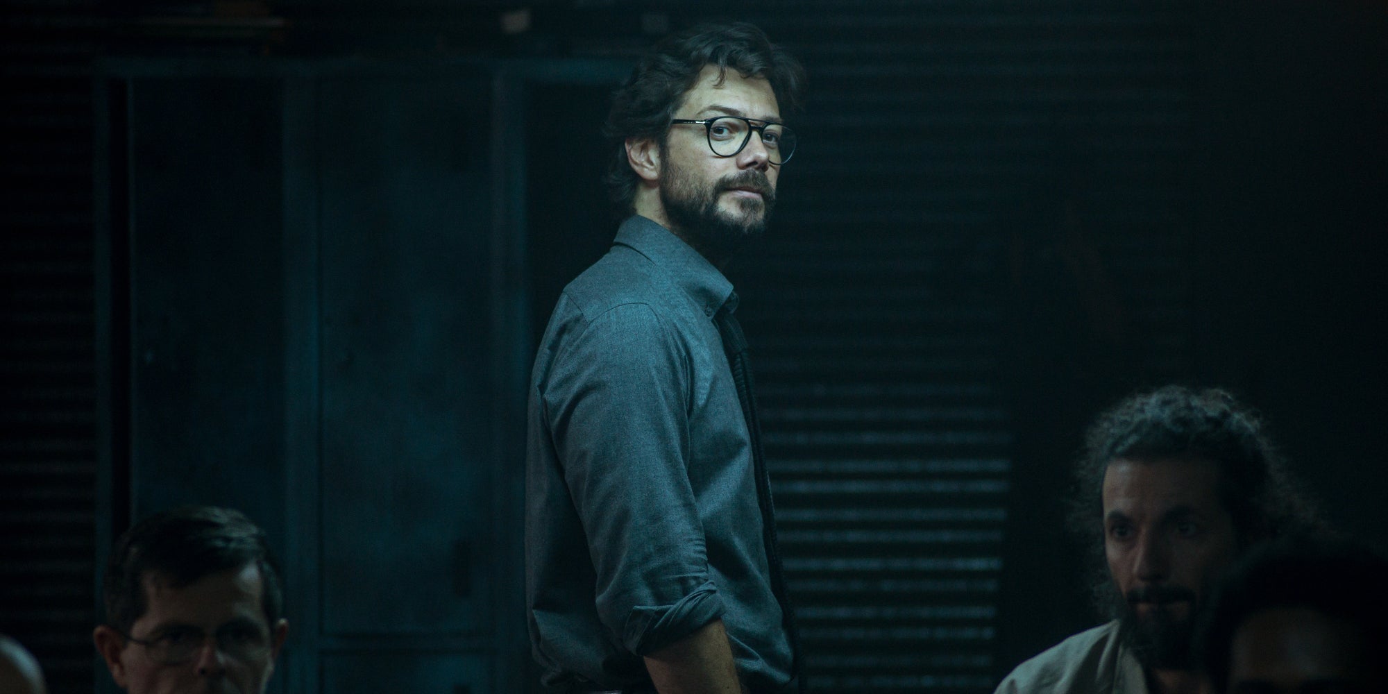 El Profesor, dans la saison 4 de la Casa de Papel, disponible sur Netflix depuis votre box SFR.