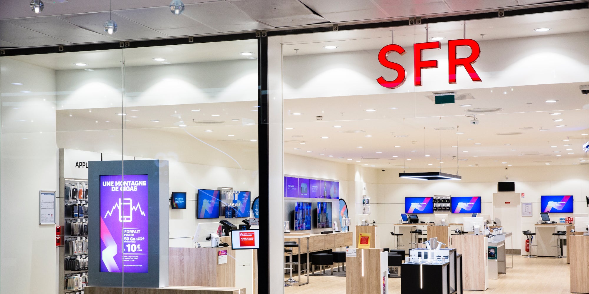 Un content store SFR. 