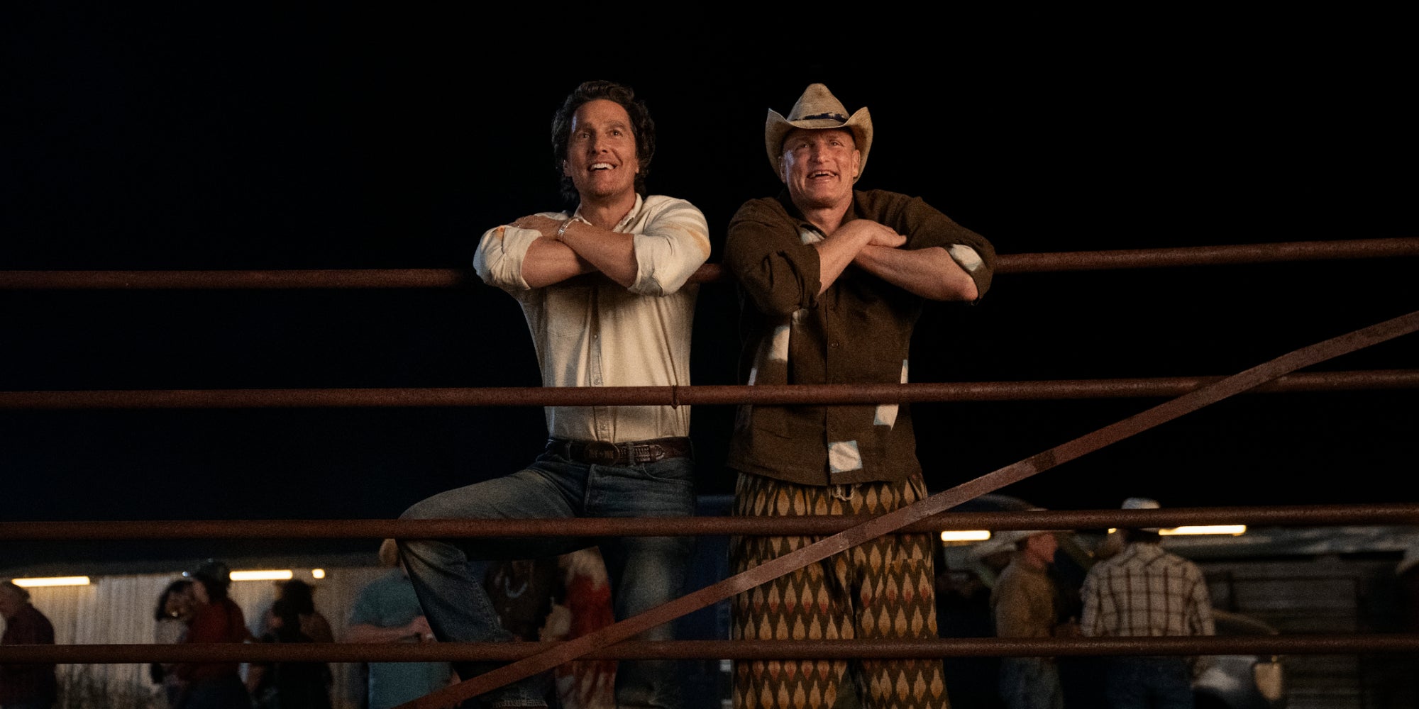 Woody Harrelson et Matthew McConaughey dans "Brothers", disponible à partir du 23 septembre 2026 sur Apple TV.
