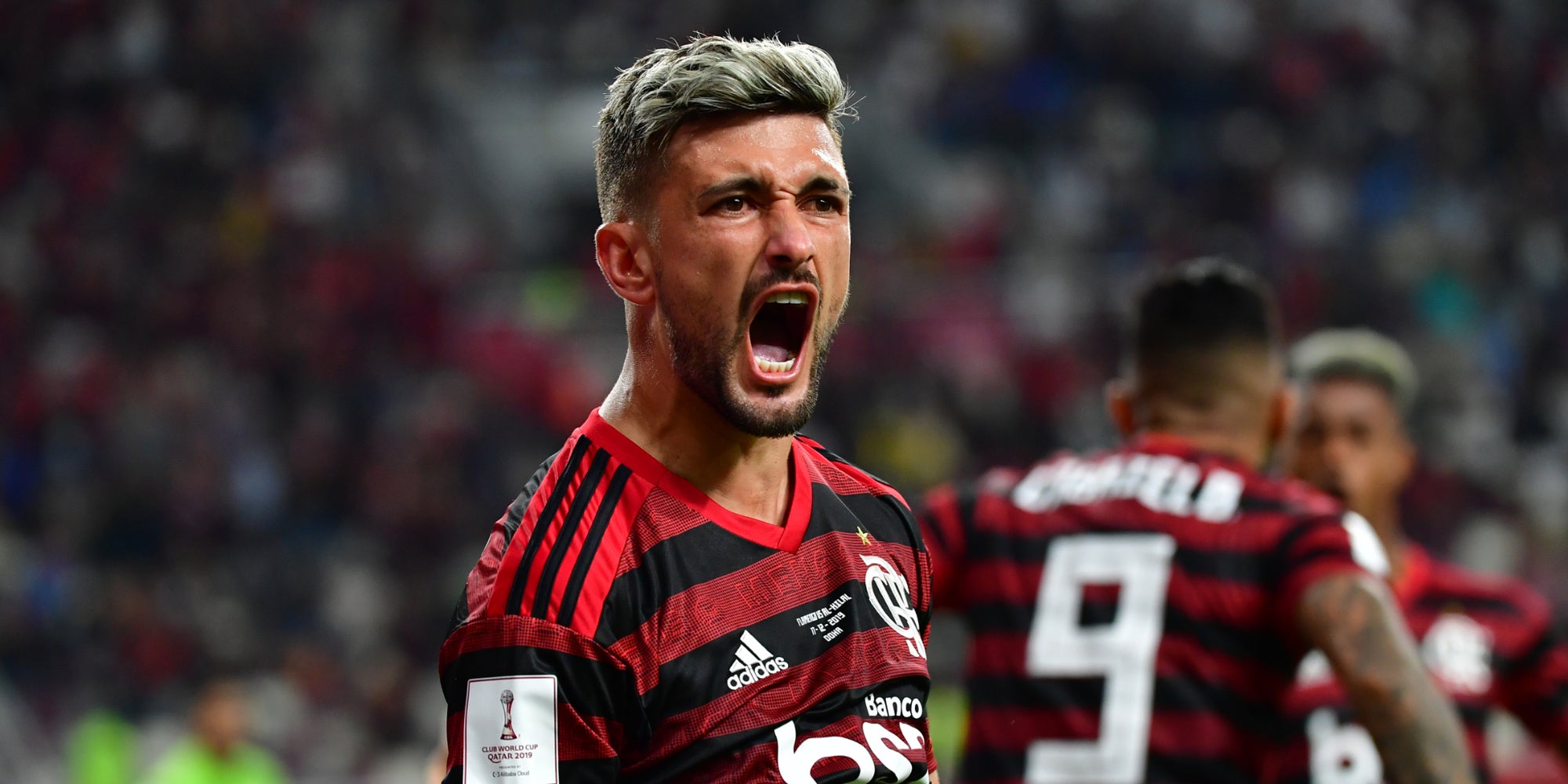 Les joueurs de Flamengo lors de leur victoire en demi-finale face à Al-Hilal, le mardi 17 décembre 2019 à Doha, au Qatar