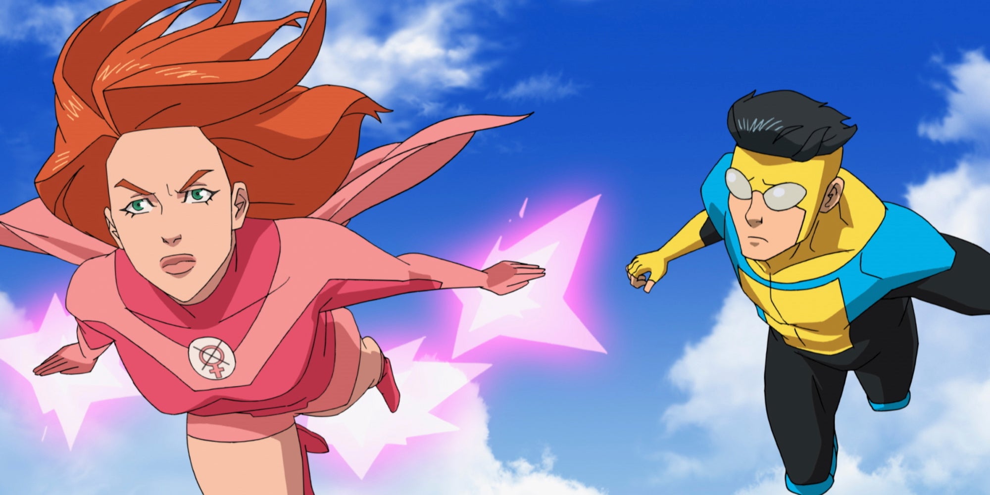 Atome Eve et Invincible ne loupent jamais leur vol sur Prime Video