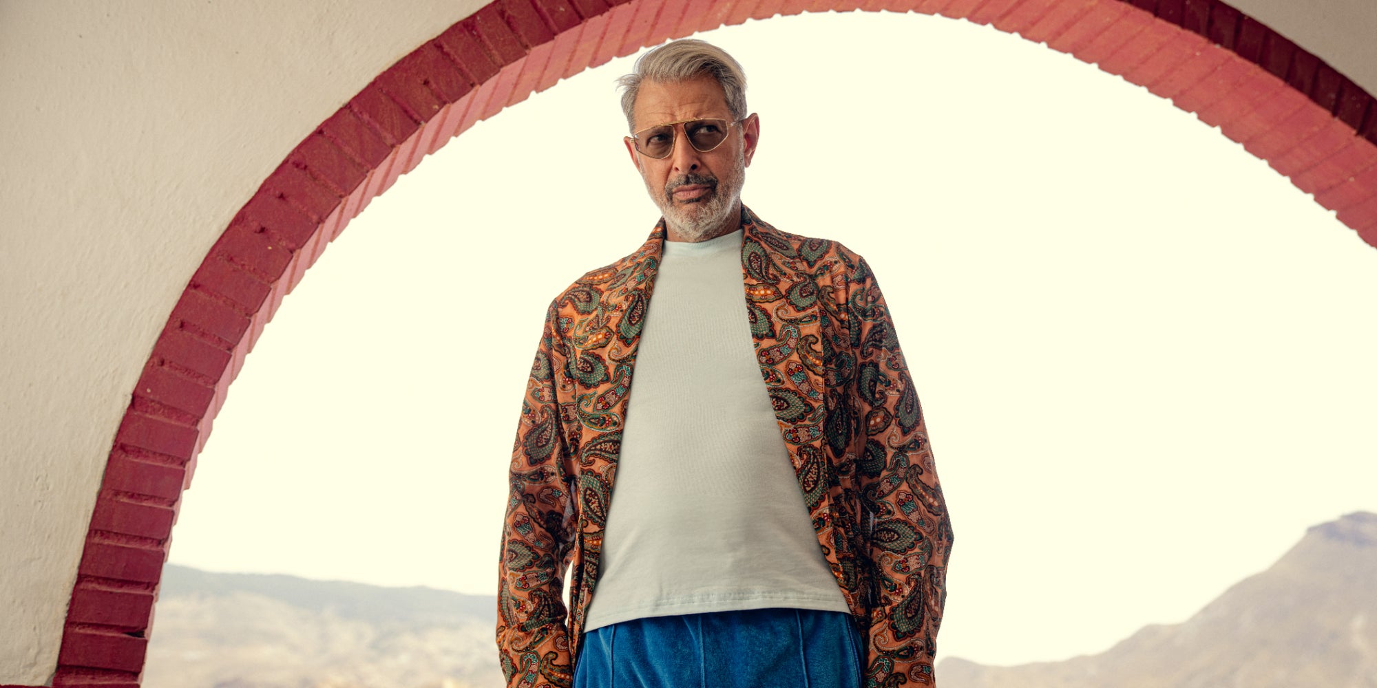 Jeff Golblum est la tête d'affiche de "Kaos", ce show qui revisite les mythes de personnages antiques