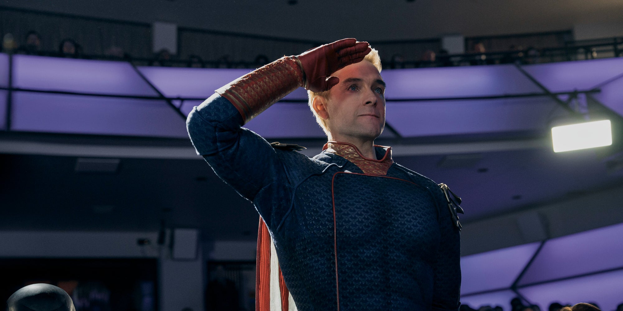 Le Protecteur (Antony Starr) vous donne rendez-vous sur Prime Video pour l'ultime saison 5 de "The Boys".