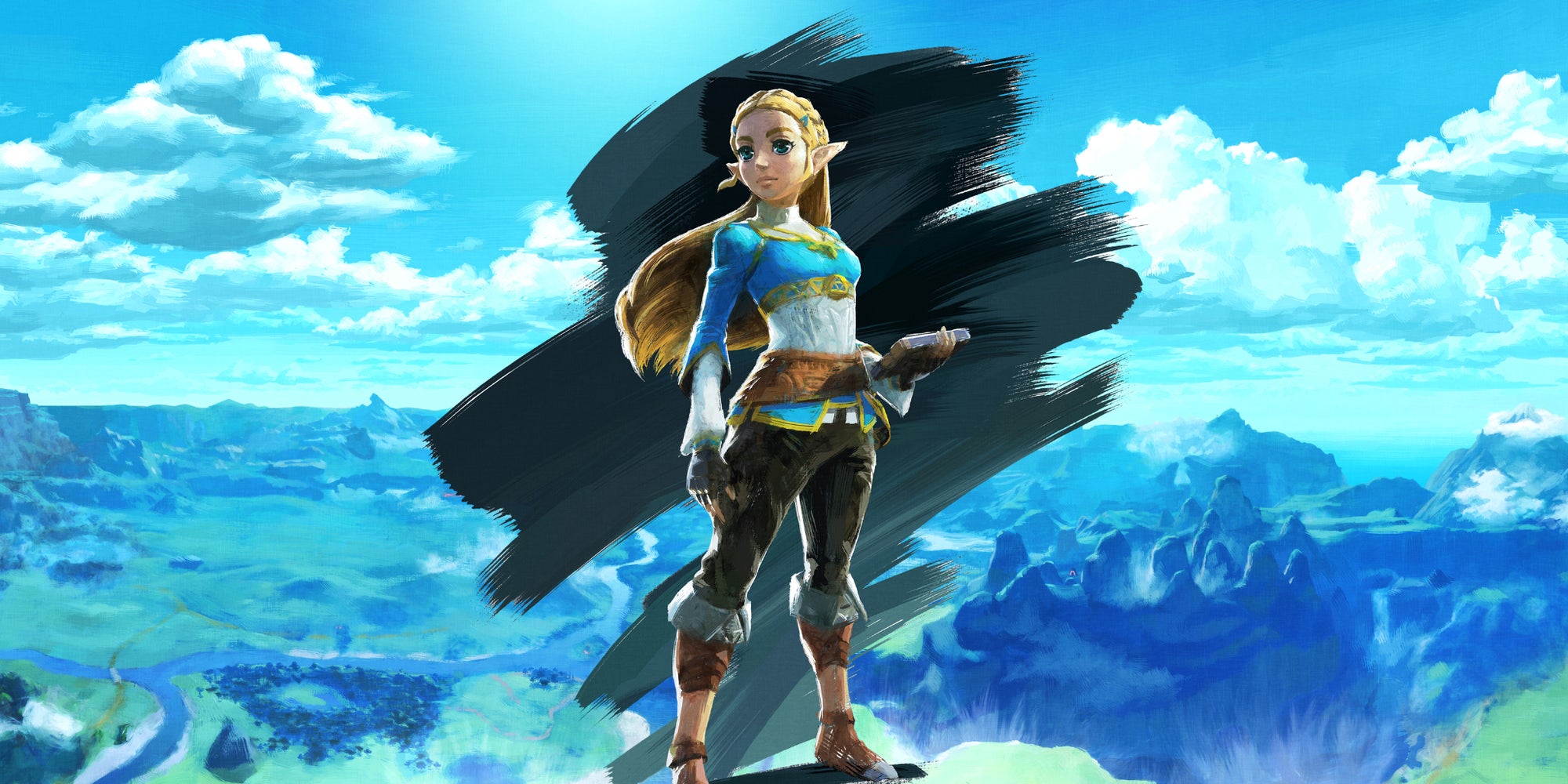 La princesse Zelda dans Breath of the Wild sur Nintendo Switch.