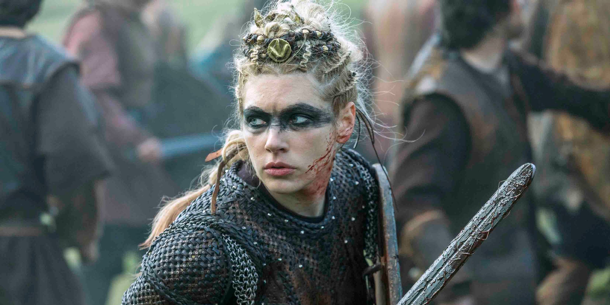 Katheryn Winnick joue le rôle de Lagertha dans la série Vikings