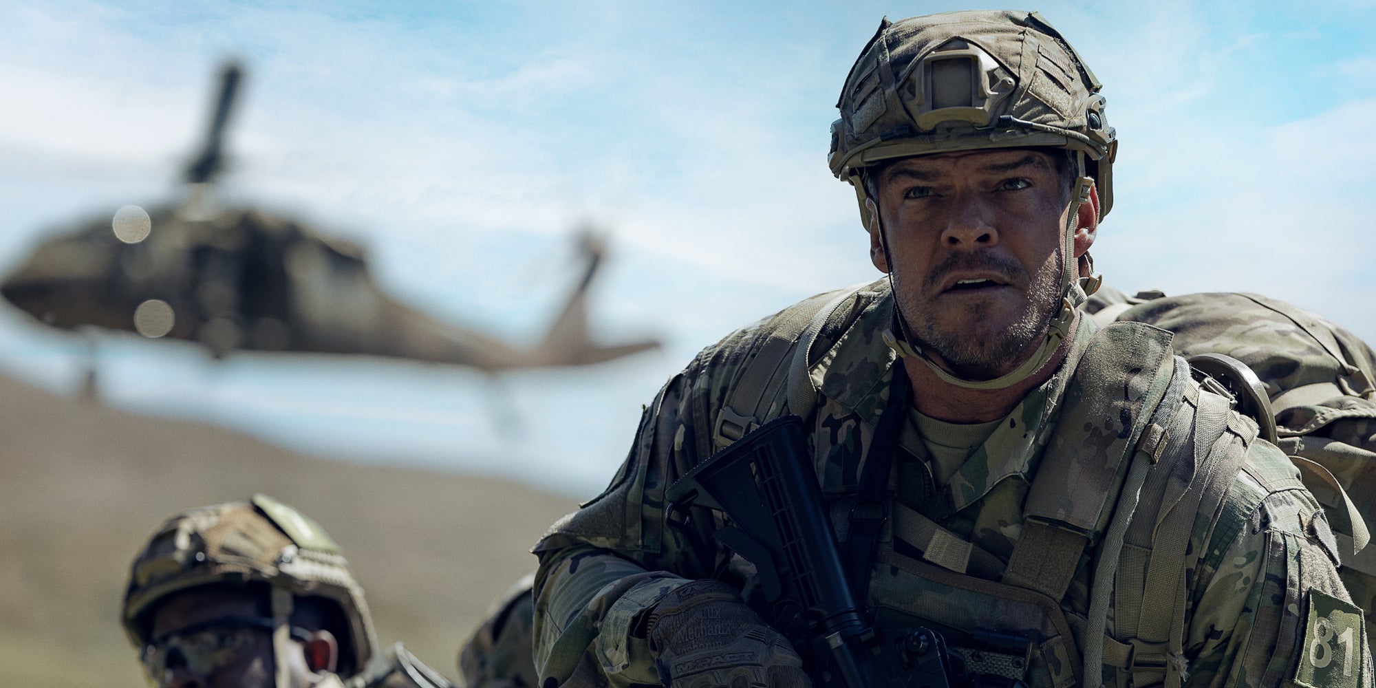 Alan Ritchson dans le film "War Machine".