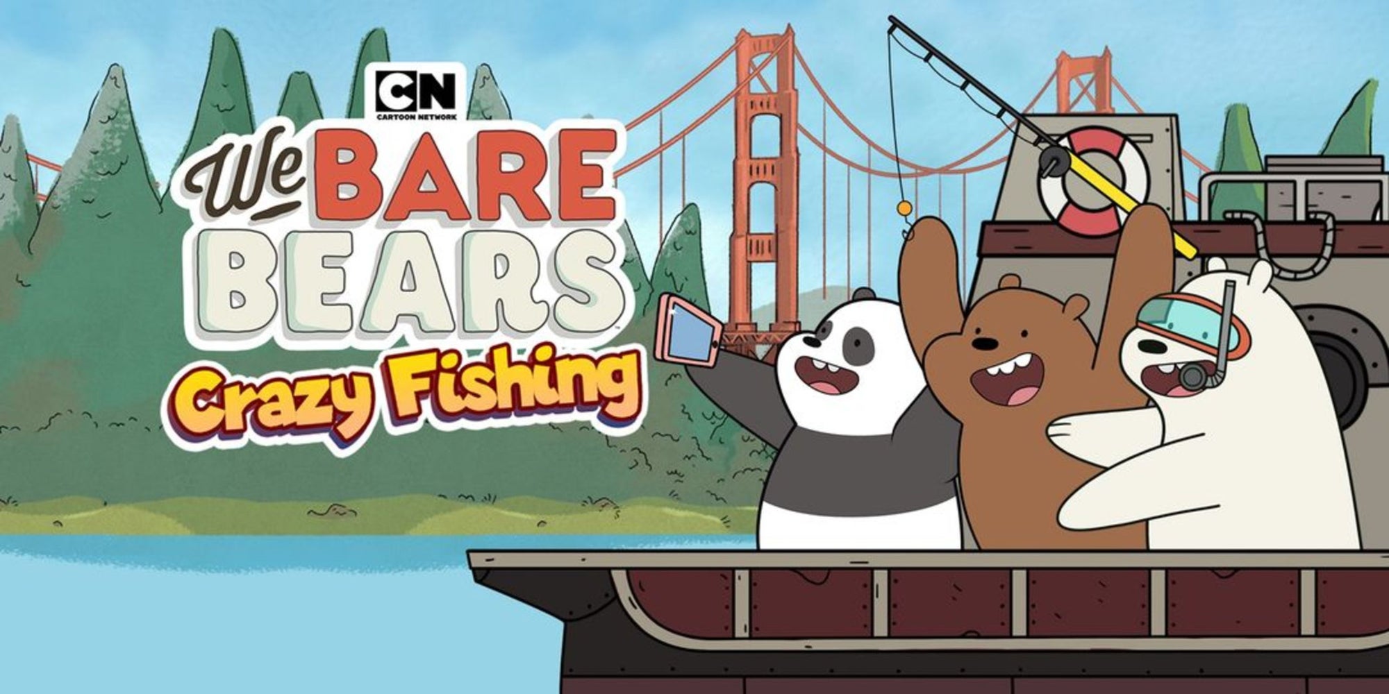 "We Bare Bears - Pêche Folle" emmène les plus petits à la pêche sur SFR Jeux