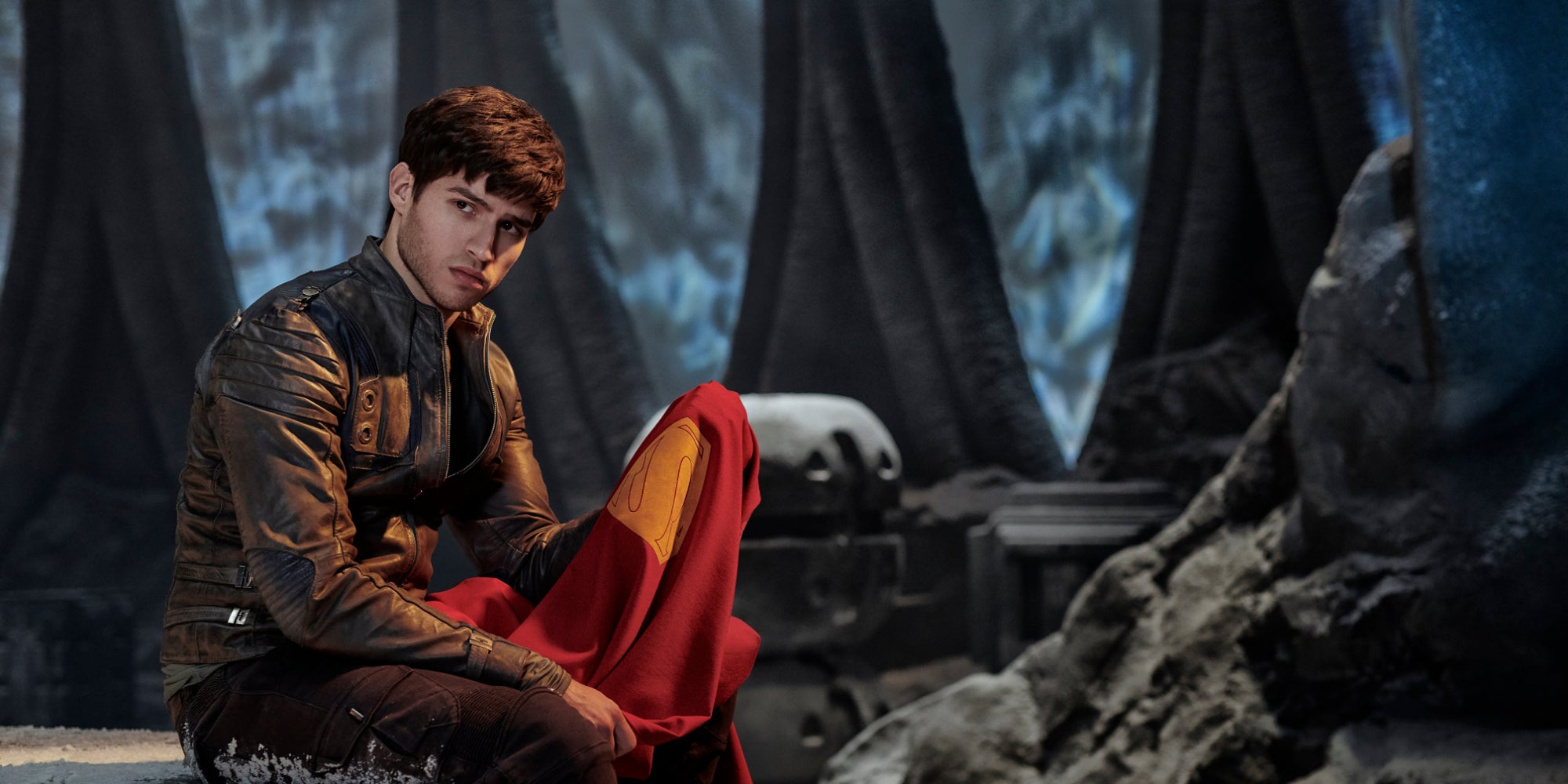 L’acteur Cameron Cuffe dans le rôle de Seg-El, grand-père de Superman et personnage principal de la série SYFY Krypton.