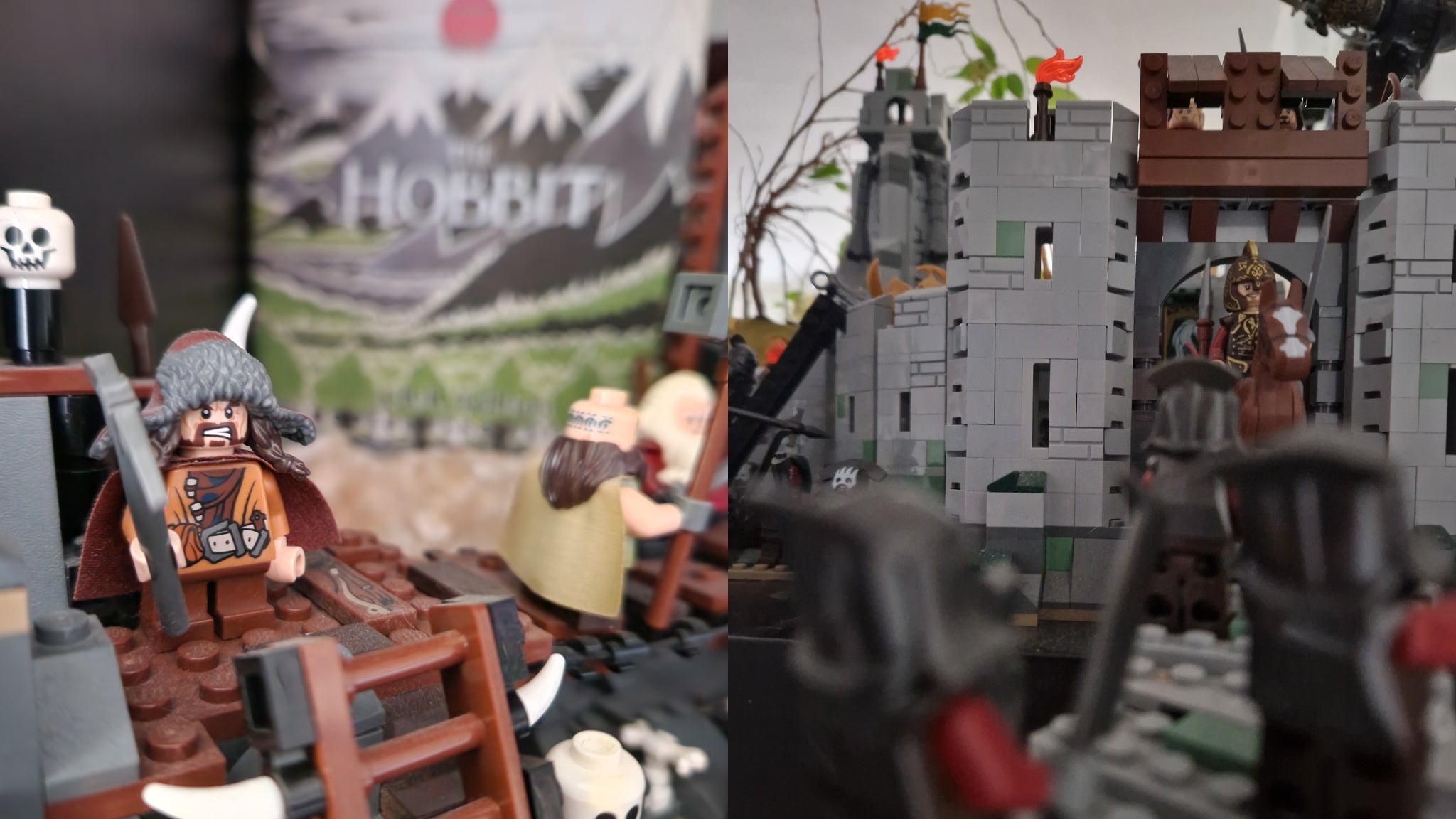 Le Galaxy S22+ a automatiquement identifié le sujet au premier plan sur la photo de gauche, floutant le fond, et a su faire l'inverse pour la photo de droite