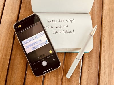 Live Text : à quoi ça sert et comment s'en servir sur iPhone ?