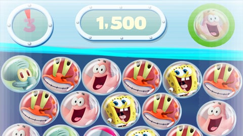 Éclatez toutes les bulles dans SpongeBob Bubble Party Éclatez toutes les bulles dans SpongeBob Bubble Party