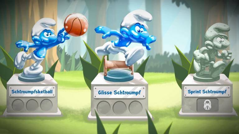 Devenez le meilleur dans toutes les disciplines avec "Les Schtroumpfs : Les Jeux" sur SFR Jeux !