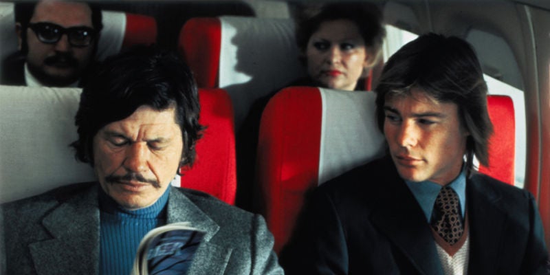 Charles Bronson et Jan-Michael Vincent dans Le Flingueur