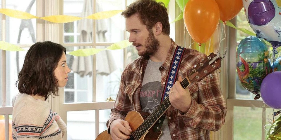 Aubrey Plaza et Chris Pratt dans la saison 6 de Parks and Recreation