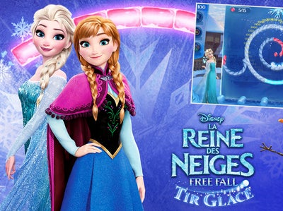 Frozen Free Fall : Icy Shot, le jeu mobile de La Reine des Neiges