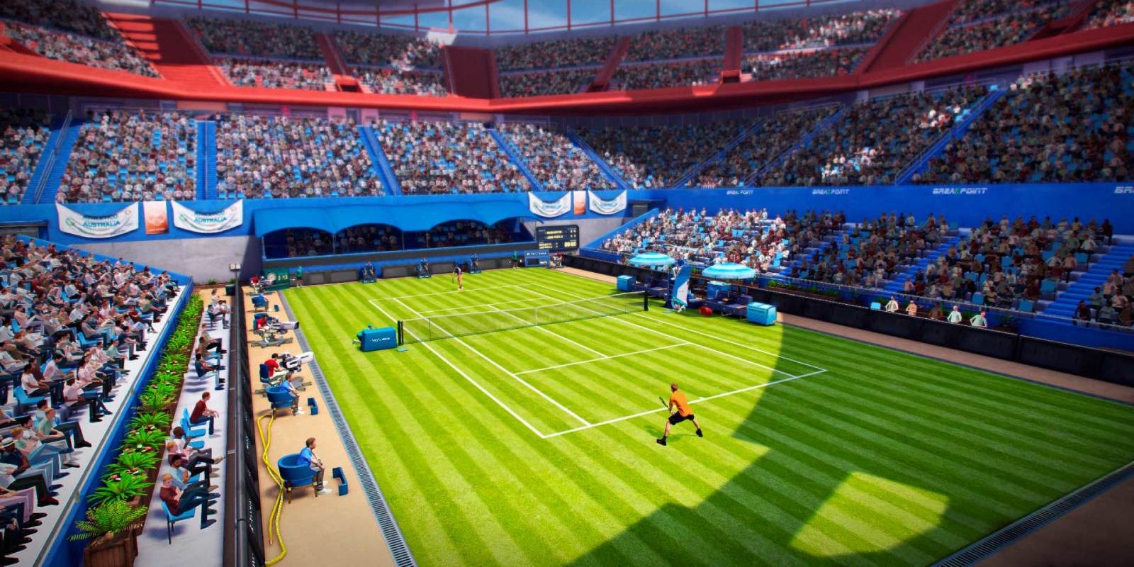 Affrontez des joueurs légendaires dans Tennis World Tour !