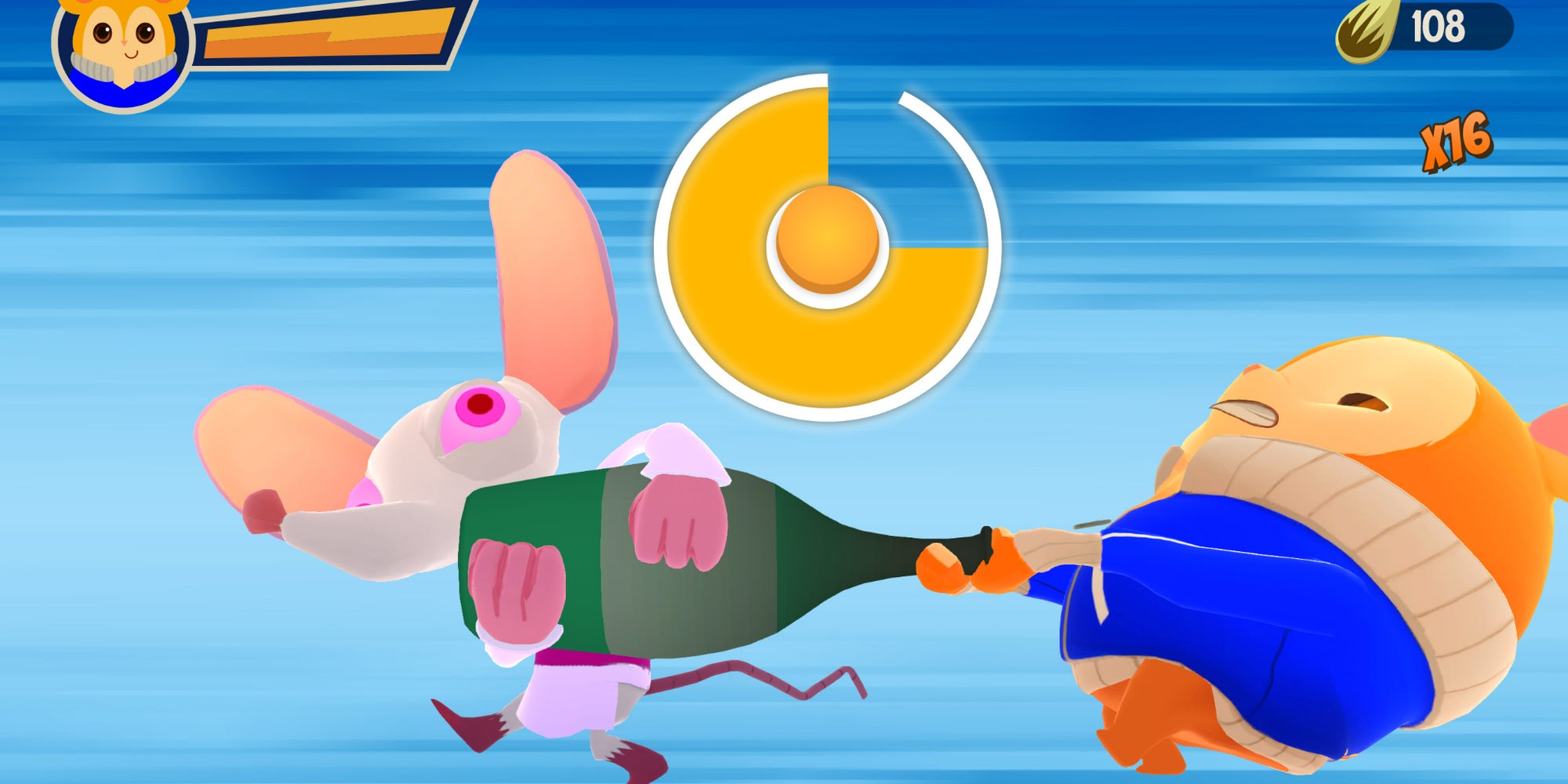 Pimm est le héros hamster du jeu vidéo "Hamsterdam" qui débarque sur SFR Jeux. 