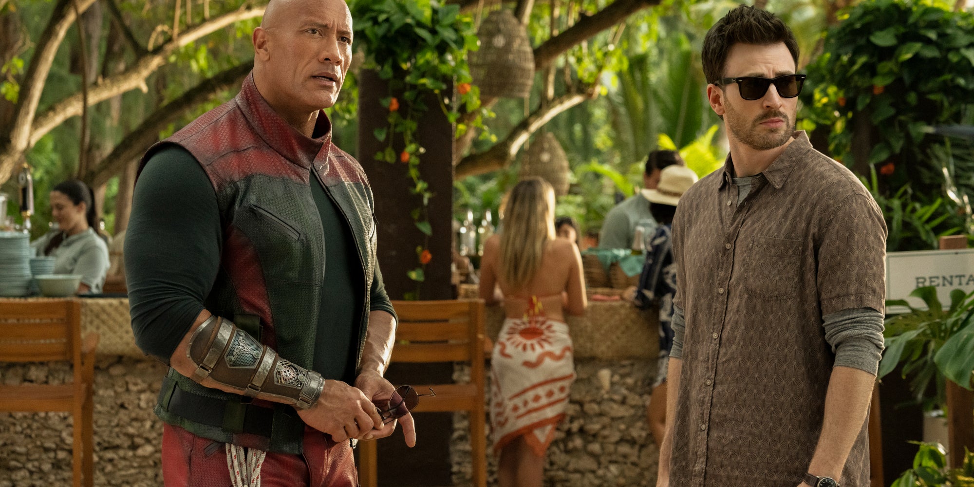 Retrouvez Dwayne Johnson et Chris Evans dans "Red One", disponible sur Prime Video.