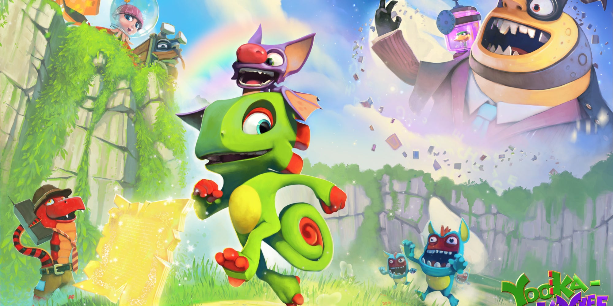 Le jeu de plateforme Yooka-Laylee vous attend sur SFR Gaming