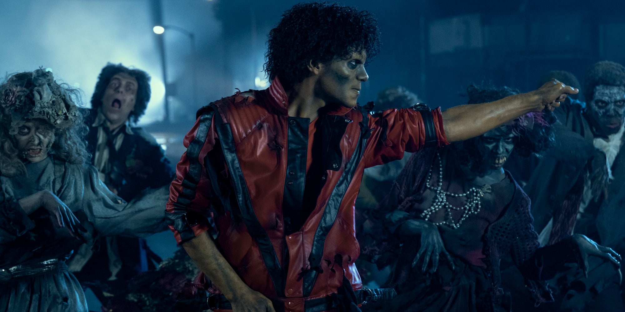 Jaafar Jackson dans le rôle de Michael Jackson dans "Michael".