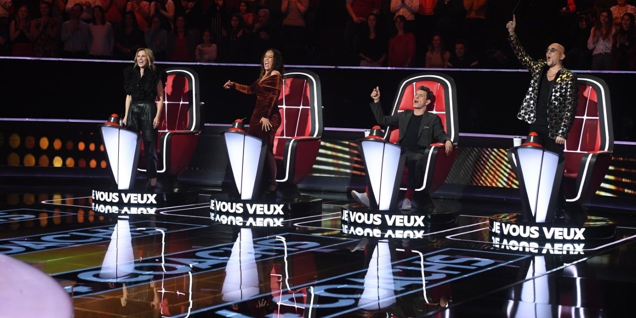 Les nouveaux coaches de The Voice sur TF1.