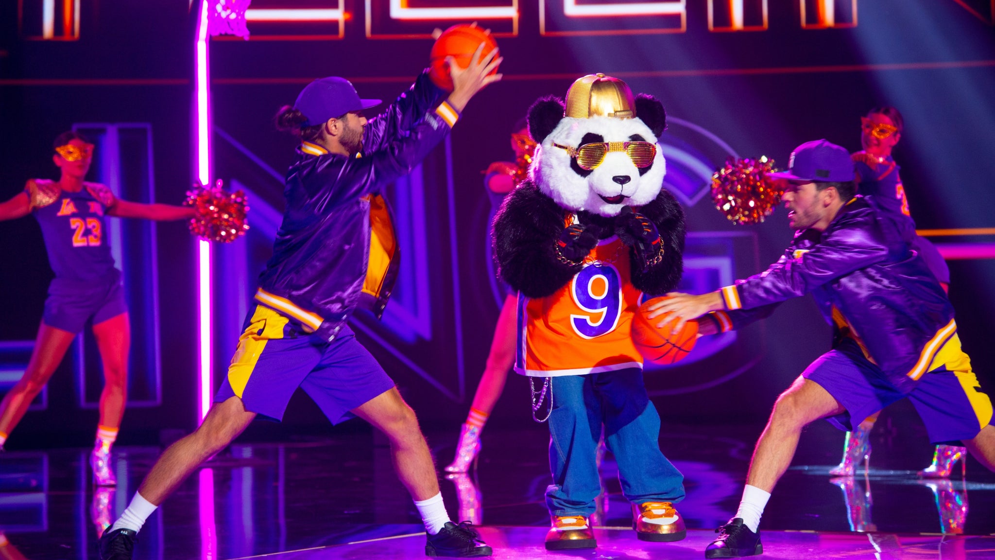 Le panda dans Mask Singer sur TF1